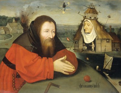 聖アントニウスの誘惑 作： Jheronimus Bosch (manner of)
