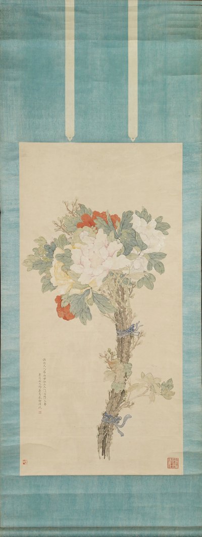牡丹の花束（1891-1908年 作： Jiahui Miao