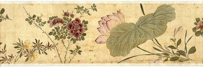 百花、1629年（絹の色） 作： Jiayan Chen