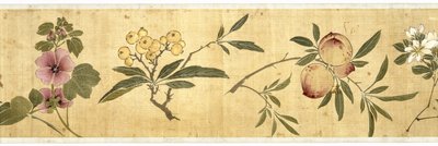 百花、1929年（絹の色） 作： Jiayan Chen