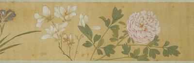 百花、17世紀初頭（シルク塗装）（詳細：207347-58も参照） 作： Jiayan Chen