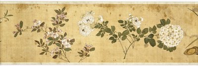 百花、17世紀初頭（シルク塗装）（詳細：207347-58も参照） 作： Jiayan Chen