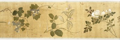 百花、17世紀初頭（シルク塗装）（詳細：207347-58も参照） 作： Jiayan Chen