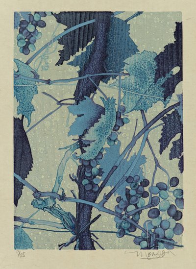 プチ・グラッパ、2001年（木版画） 作： Jim Monson