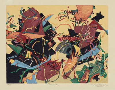 ペトルーシュカ、2000年（木版画） 作： Jim Monson