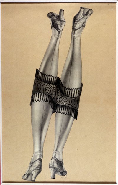コラージュ「Deux belles jambes」-Jindrich Styrsky（1899-1942） (48 of 35) 作： Jindrich Styrsky