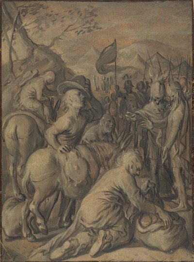 ギベオン人の策略 作： Joachim Beuckelaer