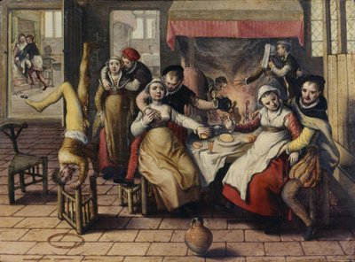 売春宿 作： Joachim Beuckelaer