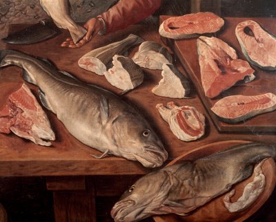 魚市場 作： Joachim Beuckelaer