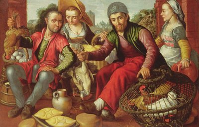 不明な画像 作： Joachim Beuckelaer