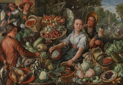  作： Joachim Beuckelaer or Bueckelaer