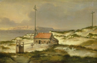 ヘルゴラントの砂丘、1815 作： Joachim Faber
