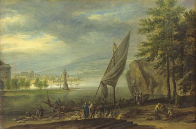 港の風景 作： Joachim Franz Beich