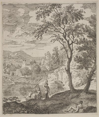 プッサン風風景画 作： Joachim Franz Beich