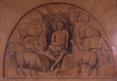 良い羊飼い 作： Joakim Frederik Skovgaard