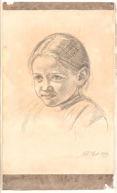 Eline Skovgaardの肖像？ 作： Joakim Frederik Skovgaard