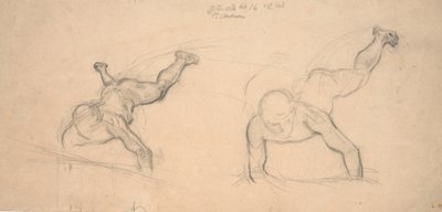 クロール・ボーイ（またはフライング・エンジェル）に関する2つの研究 作： Joakim Frederik Skovgaard