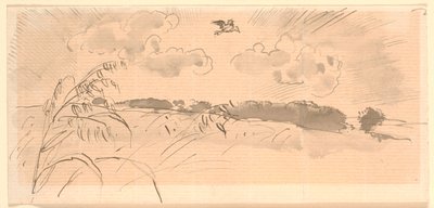「ひばり」の下書き 作： Joakim Frederik Skovgaard