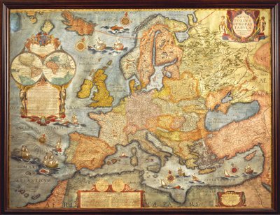 ヨーロッパの地図 1686年 Joan Blaeu著 作： Joan Blaeu