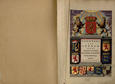 オランダ連合の都市のショーとその説明 作： Joan Blaeu