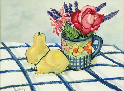 Red Rose and Two Pears、2008年、 作： Joan Thewsey