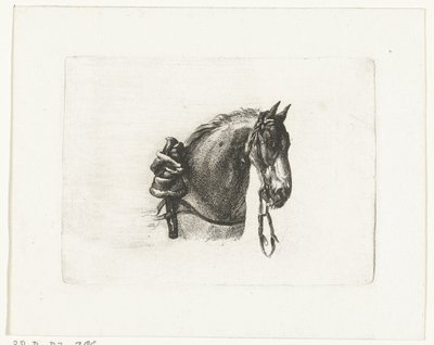 右に馬の頭 Dirk Langendijk の後の馬の頭 (シリーズ タイトル) 作： Joannes Bemme