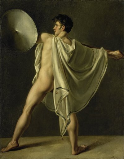 槍と盾を持った戦士 作： Joannes Echarius Carolus Alberti