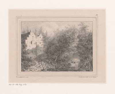 溝と 2 つの家 作： Joannes van Liefland