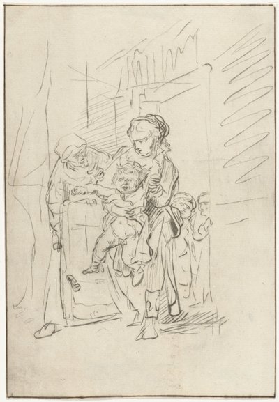 叫ぶ子供 作： Joannis Jacobus Bijlaert