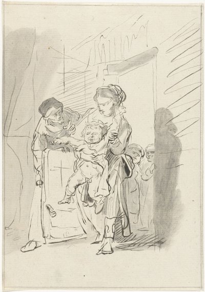 叫ぶ子供 作： Joannis Jacobus Bijlaert