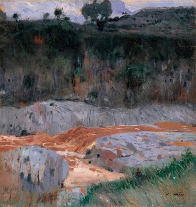 赤い土 作： Joaquim Mir