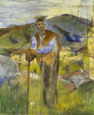 古いタバコの袋 作： Joaquim Mir i Trinxet
