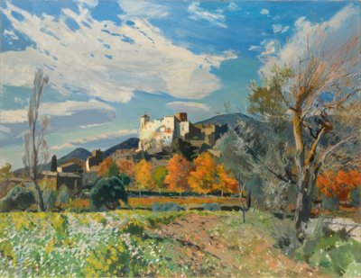 冬の春 作： Joaquim Mir i Trinxet