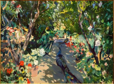 カーサ・ミールの庭 作： Joaquim Mir i Trinxet