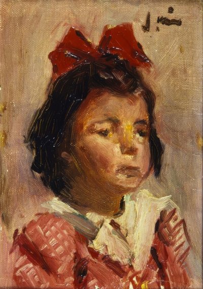少女の肖像 作： Joaquim Mir i Trinxet