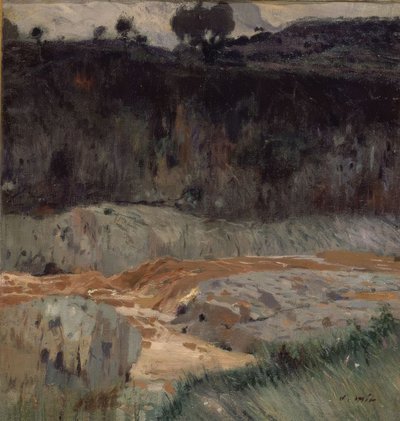 赤い水 作： Joaquim Mir i Trinxet