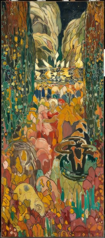 The Gorg Blau 作： Joaquim Mir i Trinxet