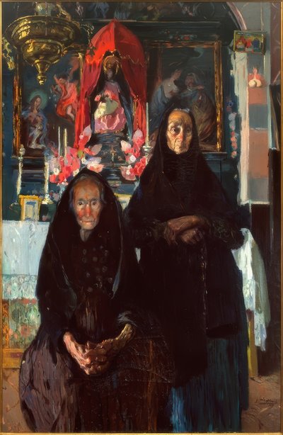 昔の女性たち 作： Joaquim Mir i Trinxet