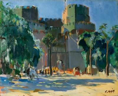 バレンシアのSerranos Towers 作： Joaquim Mir i Trinxet