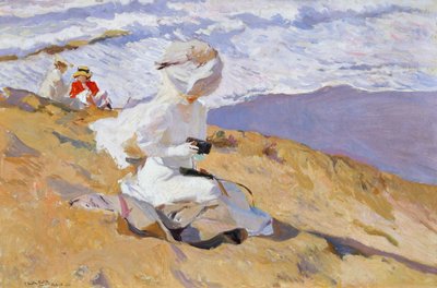 瞬間を捉える 作： Joaquín Sorolla