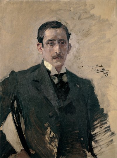 ポートレート 作： Joaquín Sorolla