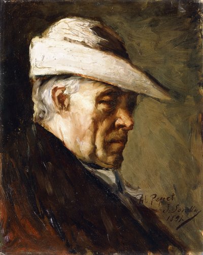 エルペペット、1891 作： Joaquín Sorolla
