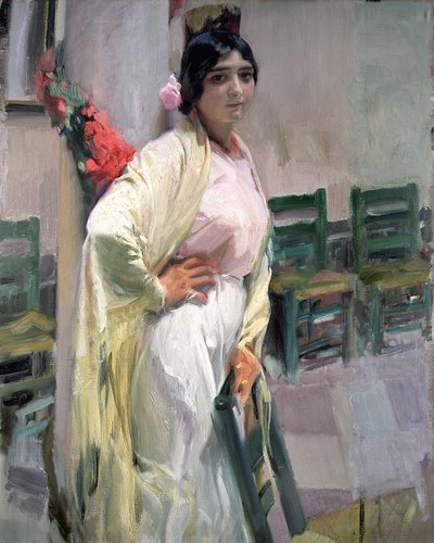 マリア・ザ・プリティ・ワン 作： Joaquin Sorolla y Bastida