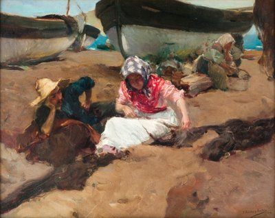 ネットの修理 作： Joaquin Sorolla y Bastida