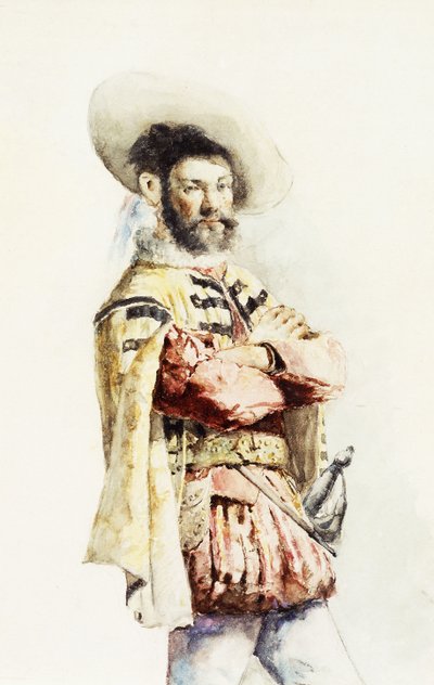 銃士、 作： Joaquín Sorolla