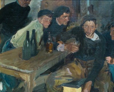 酒飲み、ザラウズ 作： Joaquin Sorolla y Bastida
