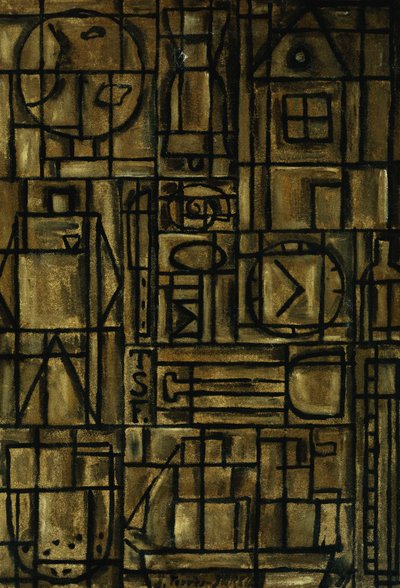 構築主義; Constructivismo 作： Joaquín Torres García