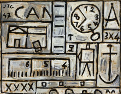 コンストラクティヴ・アート 作： Joaquin Torres Garcia