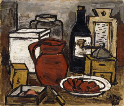 静物 作： Joaquin Torres Garcia