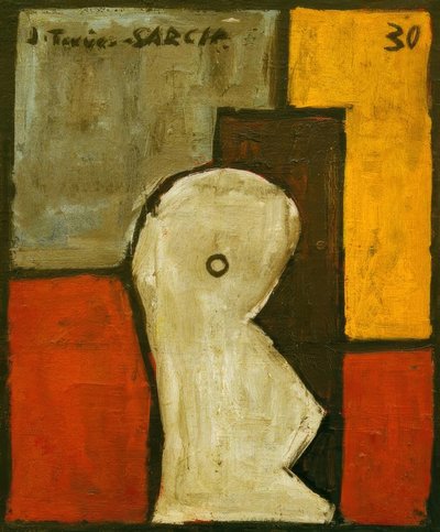 アブストラクトフォームの構造（Abstract Form 作： Joaquín Torres García
